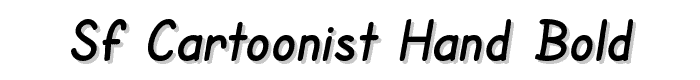 SF Cartoonist Hand Bold font